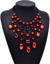 Load image into Gallery viewer, Sheba Geometric Rhinestone Necklaces