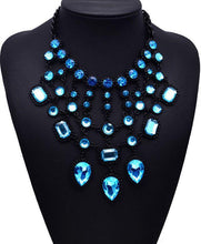 Load image into Gallery viewer, Sheba Geometric Rhinestone Necklaces