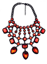 Load image into Gallery viewer, Sheba Geometric Rhinestone Necklaces