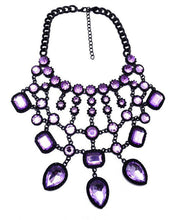 Load image into Gallery viewer, Sheba Geometric Rhinestone Necklaces