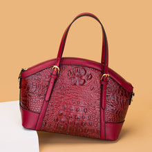 Load image into Gallery viewer, Retro crocodile Tote Handbag