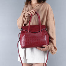 Load image into Gallery viewer, Stone Shell Messenger Shoulder Handbag