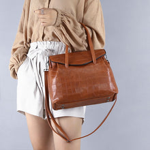 Load image into Gallery viewer, Stone Shell Messenger Shoulder Handbag