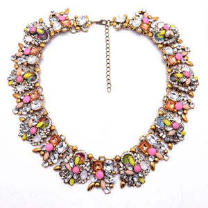 Rocking Rhinestone Necklace