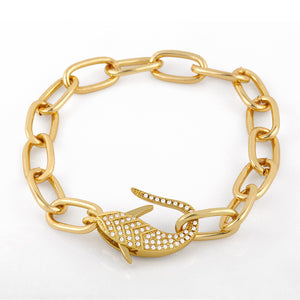 Hip Hop Style Diamond Cuban Bracelet