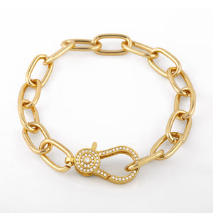 Hip Hop Style Diamond Cuban Bracelet