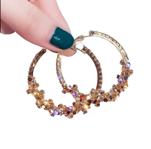 Geometric Hoop Earrings