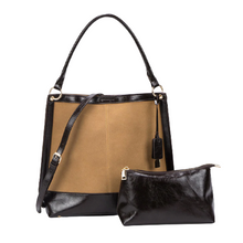Load image into Gallery viewer, Splicing one-shoulder Tote Bag
